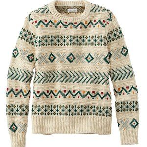 ISO LL Bean Fair Isle Fisherman Sweater XS or S